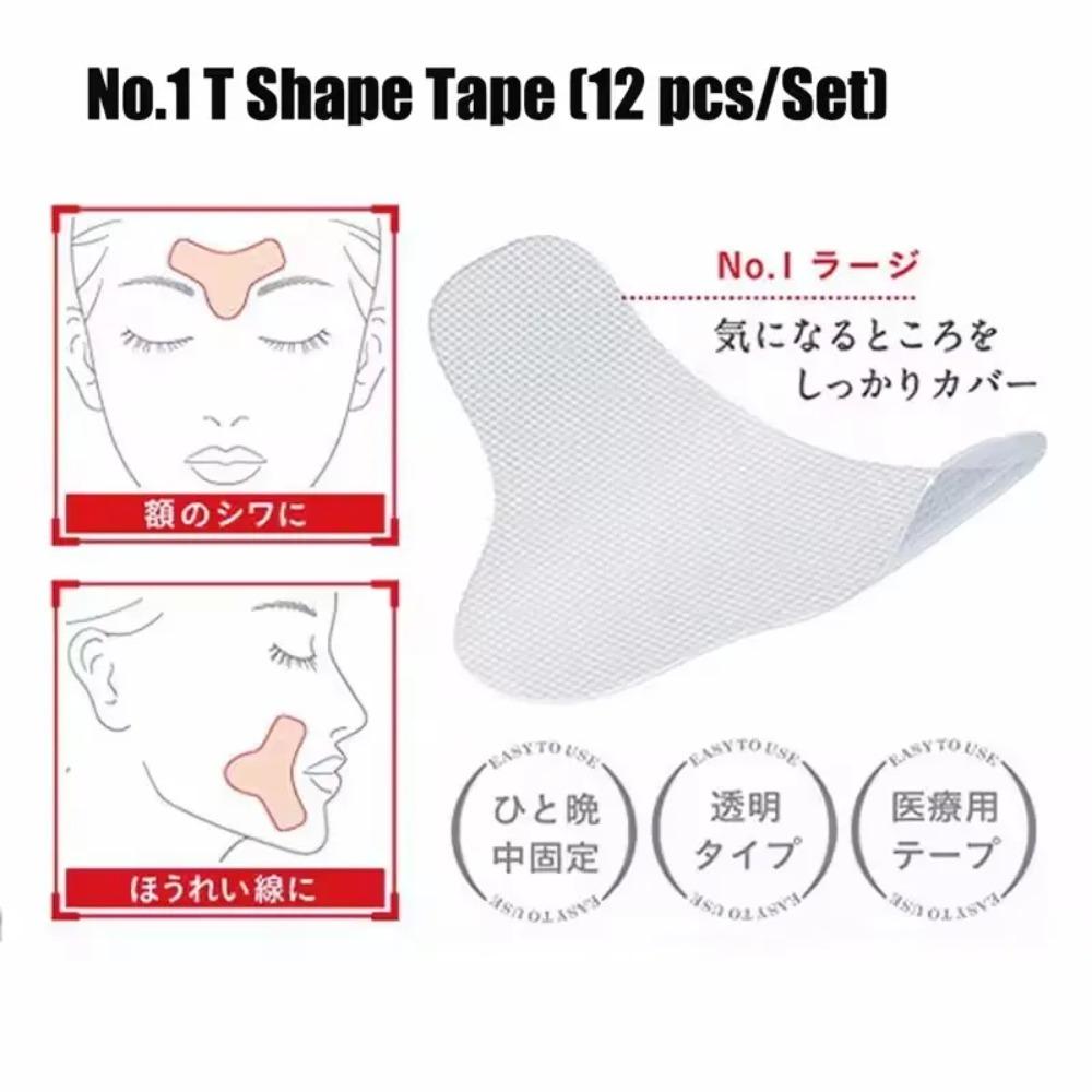 Thin Facial Line Stickers Anti-Wrinkle Patches for Sagging Skin Lift Up Tape for Frown & Smile Lines Forehead