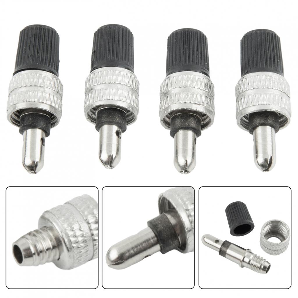 Stainless Steel 4 X Bicycle Valve About 4g Bicycle Maintenance 2023 Brand New