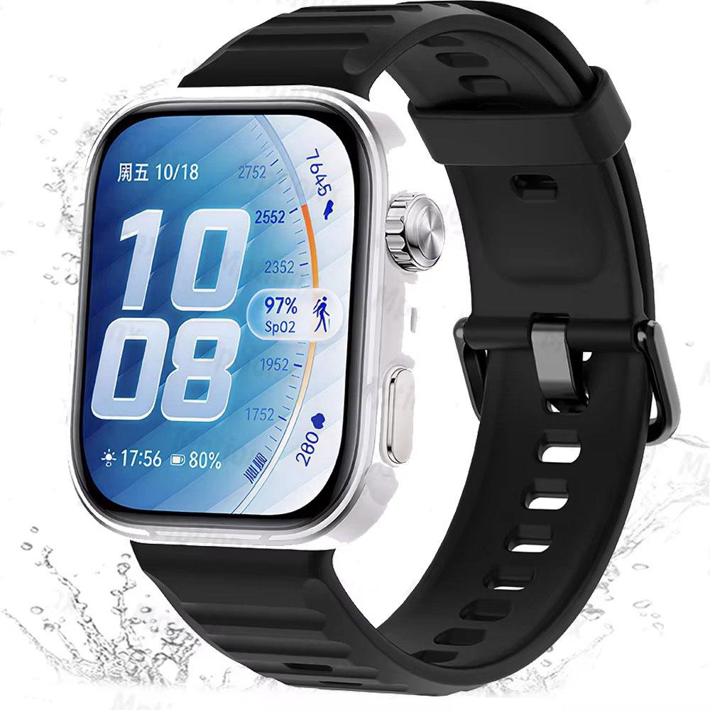 Silicone Strap For Huawei Watch Fit 5 Pro Original Watch Bracelet Correa Replacement Sport Watchband For Huawei Watch Fit 5 Band