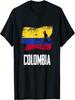 Colombia Flag Jersey Colombian Soccer Team Colombian T-Shirt