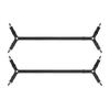 Set of 2 Strong Polyester Bed Sheet Tensioners with Metal Clips Secure Fit Sheets Nonslip Design Bed Sheet Holder Strap