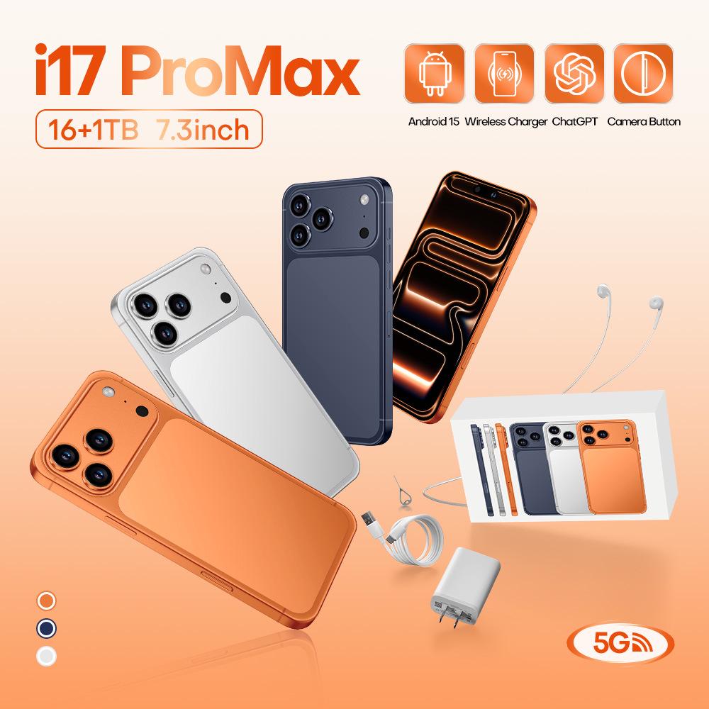 5G i17ProMax TK Smartphone with Large Display