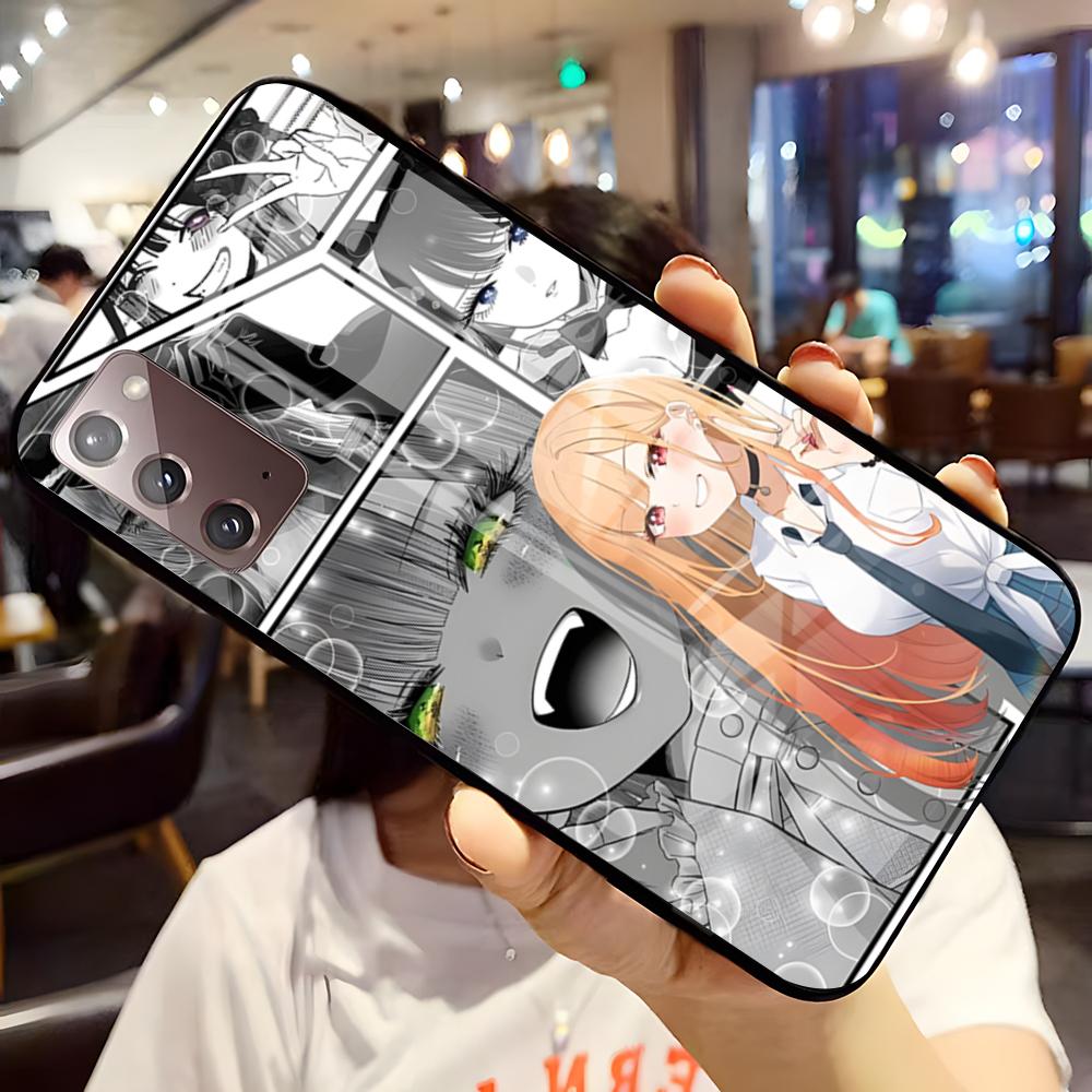 My Dress-Up Darling Phone Case For Samsung S25 Edge Ultra S23 S22 S21 S20 Ultra Plus S24 Fe A54 A53 A25 A16 A14 Glass Cover