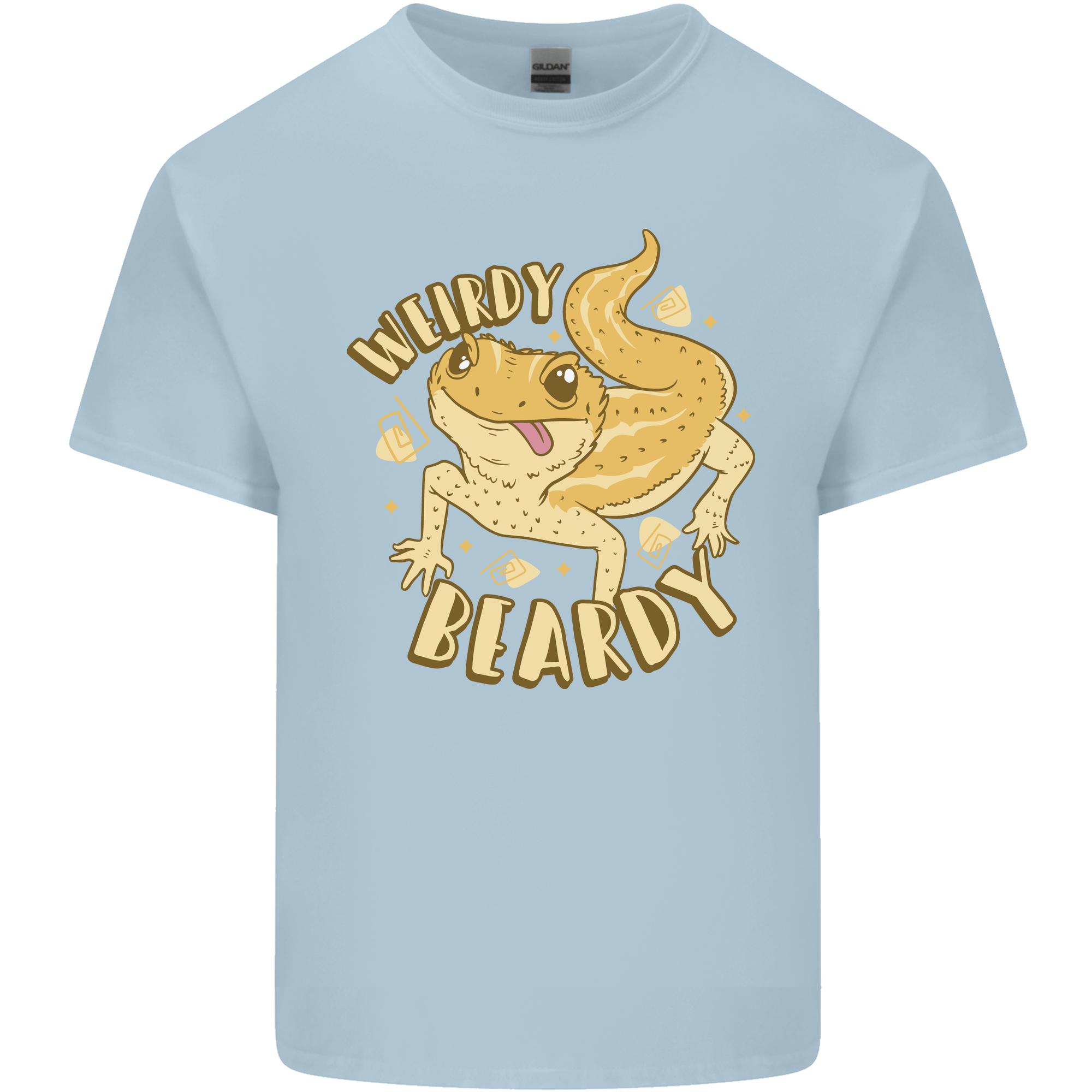 Weirdy Beardy Funny Bearded Dragon Unisexs Light Cotton TShirt S
