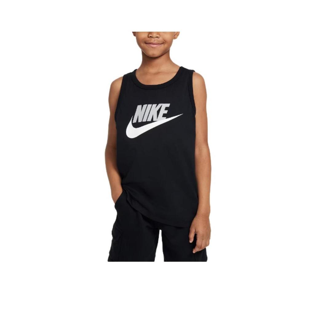 Nike Vest Brand Logo Round Neck Kids tops Black HM5843-010 XS