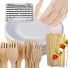 Set of 278 Pieces for Grill Picnic Aluminum Tray Cutlery Plates 25 People