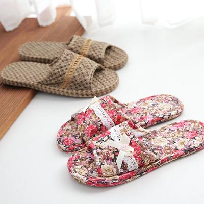 Pantoufles à semelle souple, Pantoufles pour couple, Chaussons d'intérieur pour la maison Automne et Hiver Silencieux