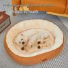 Four Seasons Dog Cushion: Cozy Winter Bed for Medium & Small Dogs, Cat Nest