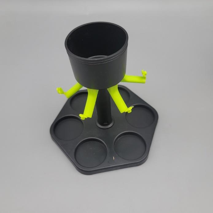 

Набор подносов для бокалов для вина, цветная коробка зелёный