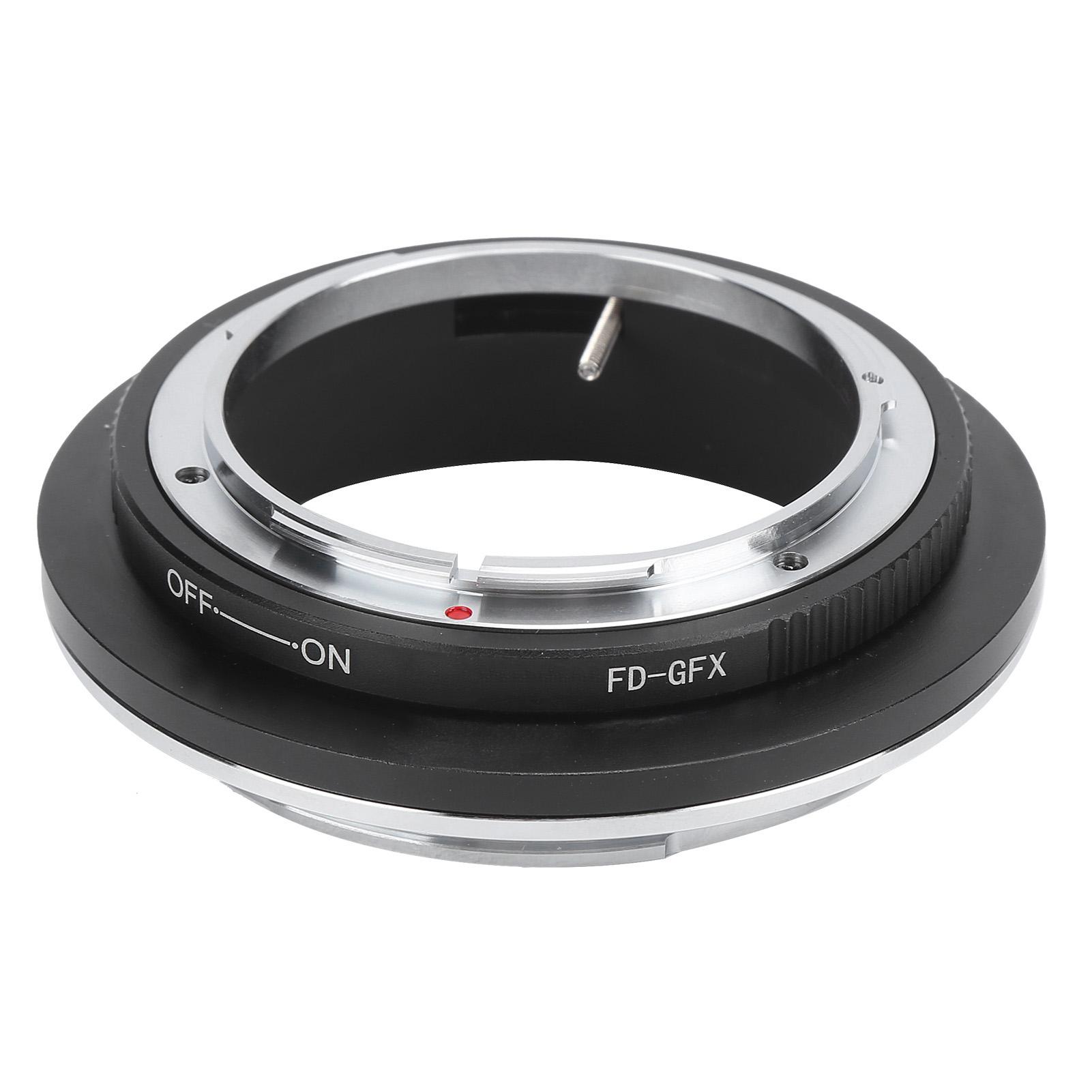 

NEWYI FDGFX Lens Adapter Converter Ring for FD Lens to for Fujifilm GFX Mount Camera