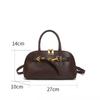 Luxury Brand Genuine Leather Women Handbags Fashion Gold Buckle Shoulder Bags Women Retro Cowhide Boston Bags Lady