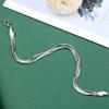 Lindon Zircon Bracelet Jewelry Geometric Bead Chain Link Bracelets Fashion Fine Wedding Gift for Girlfriend Women