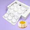 Silicone Cake Mold Square Heart Shapes Mousse Chocolate Desserts Mold Cake Pan Muffin Mold Flexible Baking Tools
