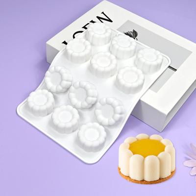 Silikon Kuchenform Quadratische Herzformen Mousse Schokolade Desserts Form Kuchenblech Muffinform Flexible Backwerkzeuge