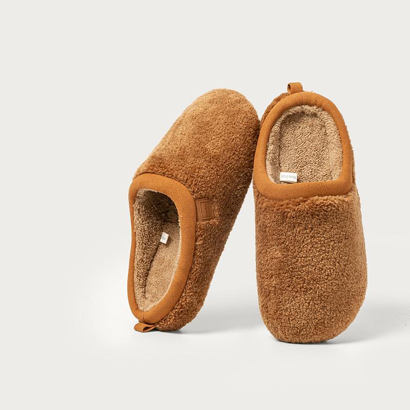 

Модные Crestar Зимние Женские Пушистые Тапочки Домашний Комфорт Сохраняют Тепло Нескользящие Хлопковые Туфли Женские Супер Мягкие Пушистые Домашние Балетки Тапочки 36-37 коричневый