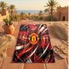 Toalla de Playa de Microfibra con Estampado del Manchester United Secado Rápido Absorbente Toalla Grande para Playa Natación Viajes