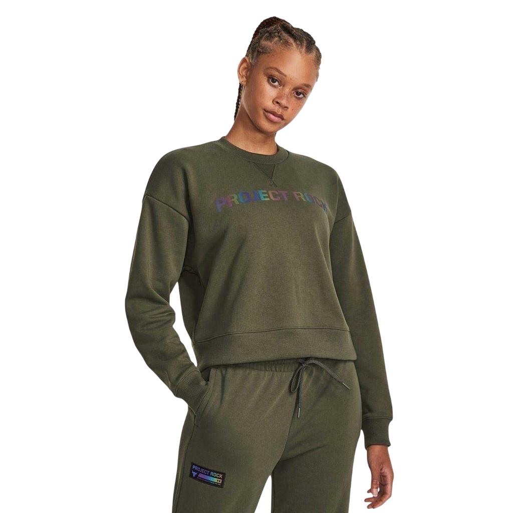 Under Armour Womens/Ladies Project Rock Back Print Sweatshirt