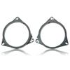 2 Pcs for Solid Horn Pad Special Speaker Mount Mat Speaker Adapter for Bracket Horn Washer Adapter Plastic New