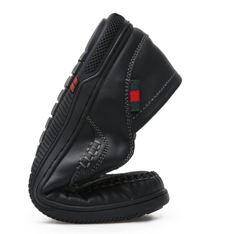 Men's Casual Leather Shoes Business Loafers Moccasin Breathable Slip On Boat Soft Driving Shoes