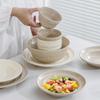Ru Han Cream Style Ceramic Dinnerware