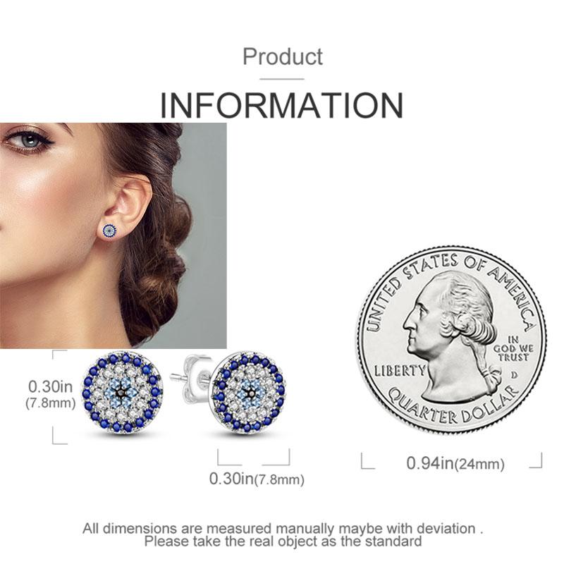 925 Silver Colorful Cute Animal Stud Earrings for Women Girlfriend Birthday Gift