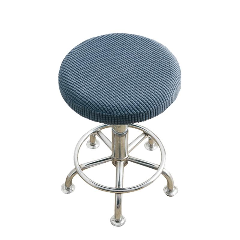 Mesh Pattern Dust-Proof Full Cover Round Stool Slipcover