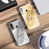 An elegant blue butterfly For Samsung A73 72 71 A70 56 55 54 A53 52 51 50 42 A35 A34 33 32 31 26 25 24 23 22 30 glass phone case
