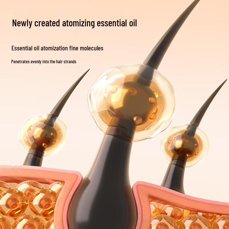 Essential Oil Atomizing Hair Growth Head Massager Comb