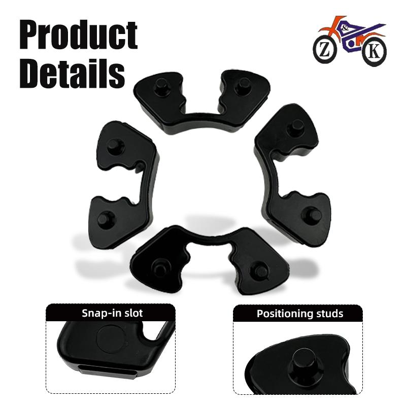 Motorcycle Damper Drive Buffer Rubber for Kawasaki Ninja ZX-6R ZX600 ZX636 ZX9R Z1000 Sprocket Hub Buffer Replacement 921601485