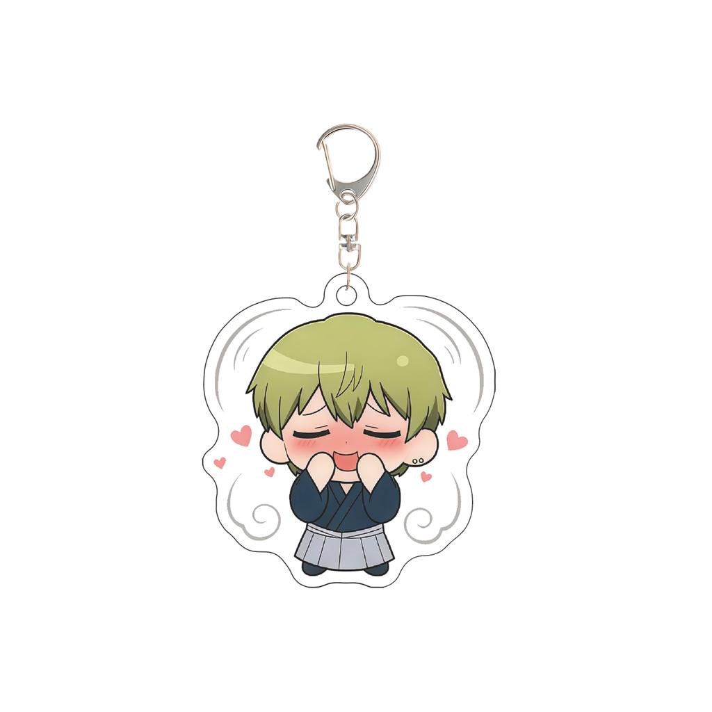 Acrylic Keychain for Jujutsu Kaisen Fushiguro Megumi Itadori Cute Cartoon Figure Hanging Accessories Backpack Charm Holiday Gift