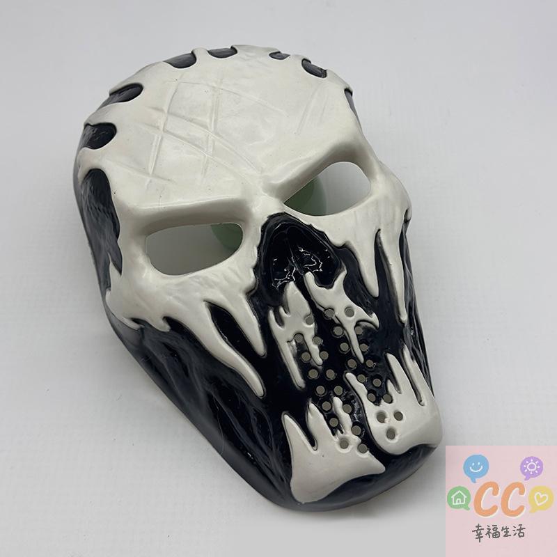 Halloween Horror Mask Spring-eyed Clown Vampire Skull Mask Script Kill Scary Scary Dress Up Props