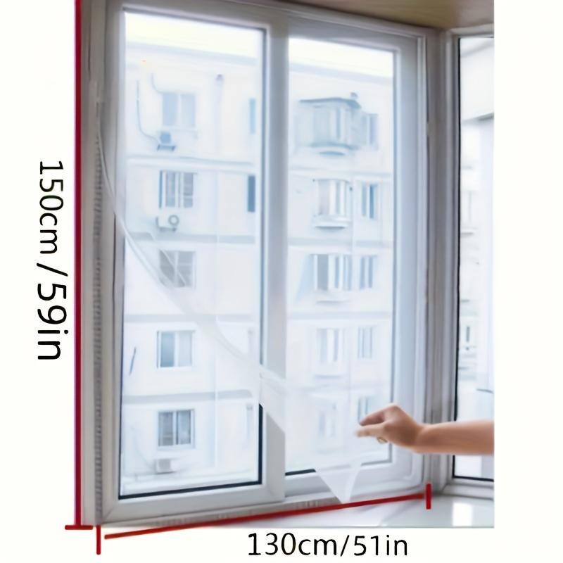 Velcro installation-free anti-mosquito screen window sticker screen self-adhesive simple window invisible curtain