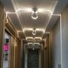 360 Degree LED Window Sill Door Frame Wall Light Corridor Light Door Frame Line Wall Light for Bedroom Hallway Aisle Bar Stair