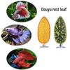 Douyu Fish Tank Leaf Ornament with Suction Cup - Aquarium Decoration for Resting, Sleeping, and Spawning Fish