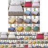 Comfortable Floral Printed Fitted Sheet Bed Cover Without Pillowcase For Your Bedroom