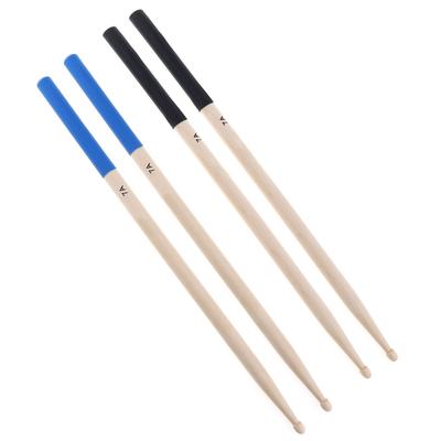 2 Stück 7A professionelle Ahorn-Mehrfarben-Holz-Drumsticks Zubehör Musikinstrument