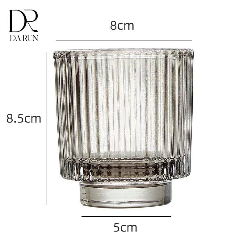 Gradient Nordic Glas Kerzenhalter Glas