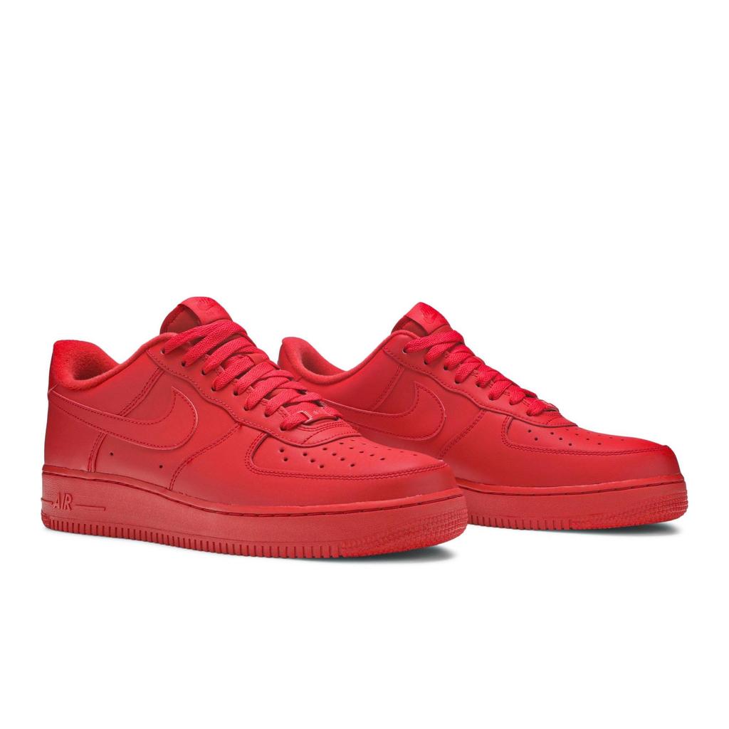 Nike Air Force 1 Low '07 LV8 1 'Triple Red' (Unisex) University Red / University Red / University Red Skateboard Shoes CW6999 600