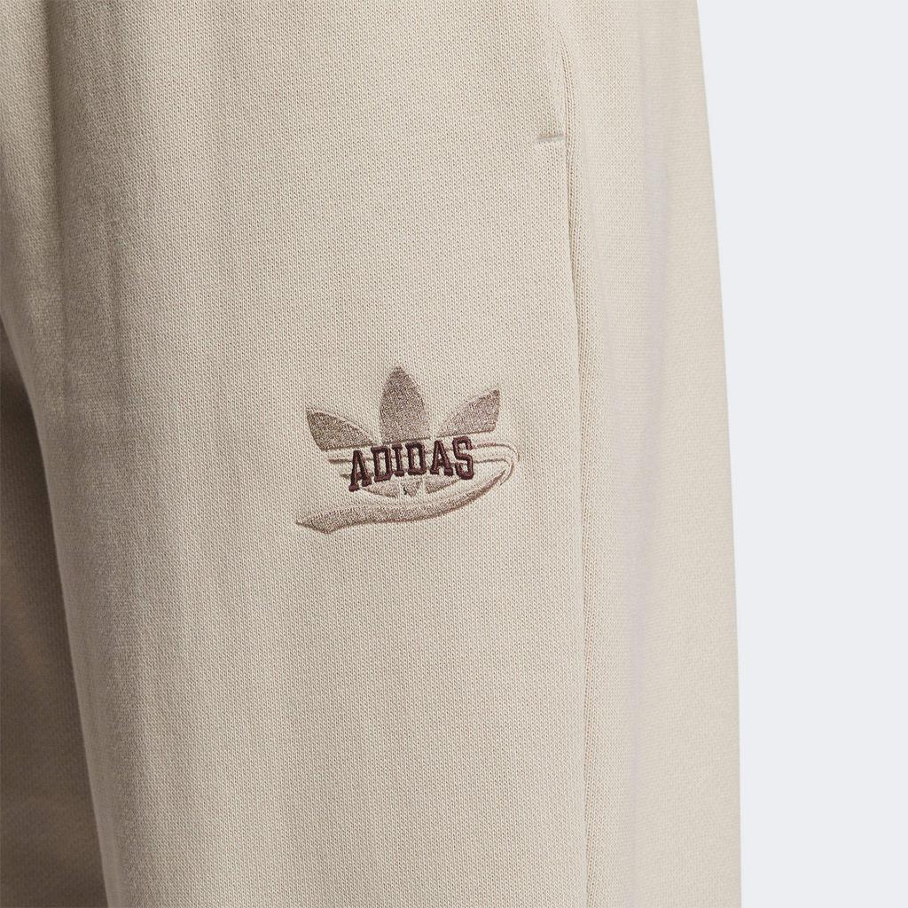 Adidas Originals Solid Logo Knit Track Pants Women Bottoms Beige IN1029