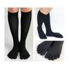 Snoah Stream Market Compression Socks Solid Women's Five-Toe (3-Pair Set) - Black, Color, PT0419-3P