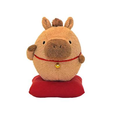 Shinada 2026 Zodiac Invitation Rolling Horse Plush Toy