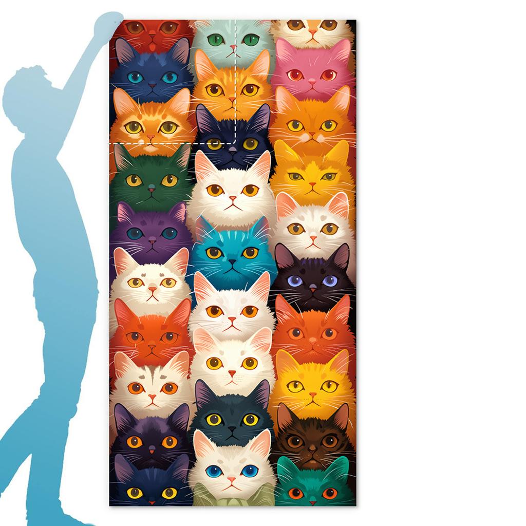 Multi-purpose beach towel backpack integrated bath towel bag portable storage bag printed towel bath towel