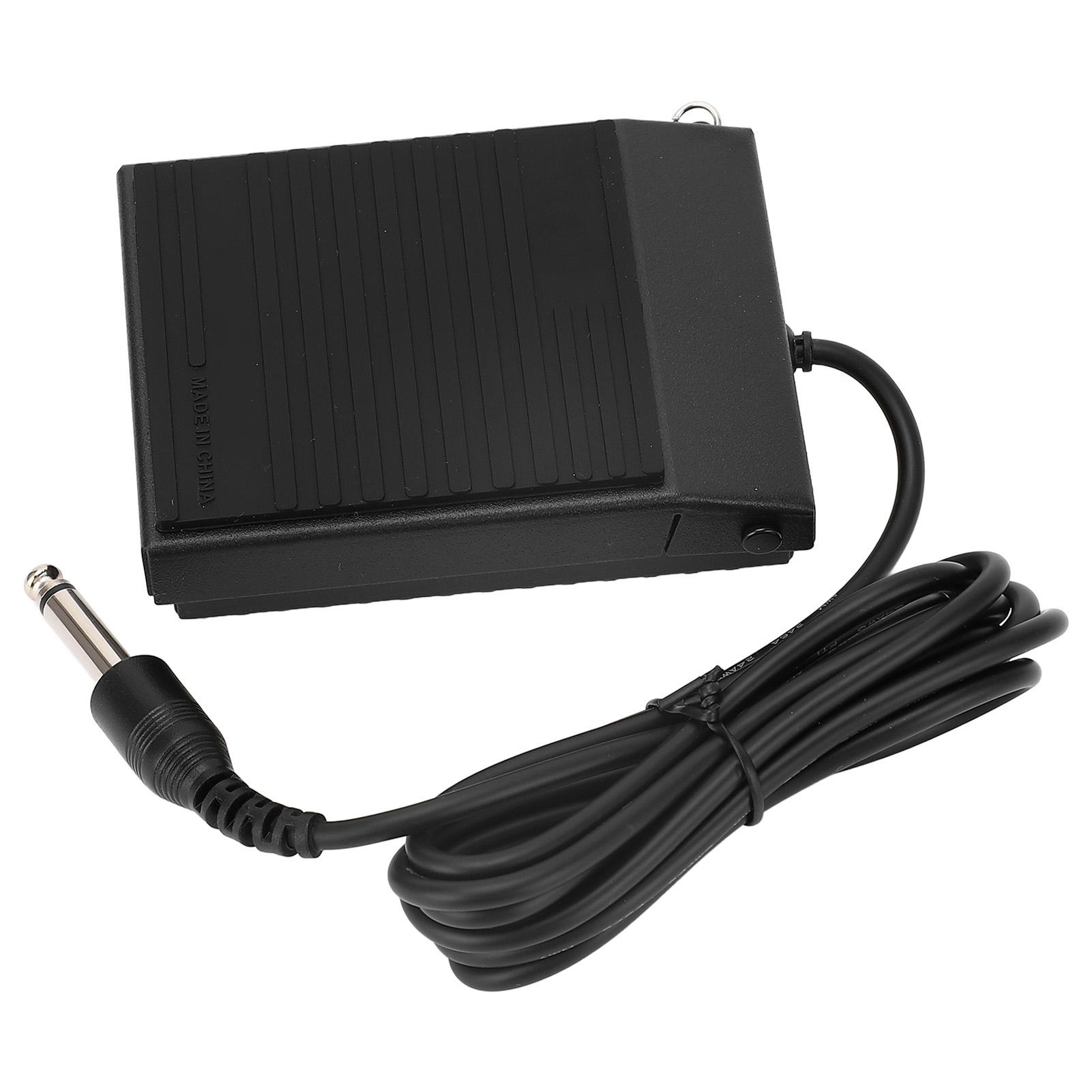 

Универсальная педаль сустейна Металлическая конструкция Нескользящая резиновая педаль для MIDI-клавиатуры Цифрового электропианино