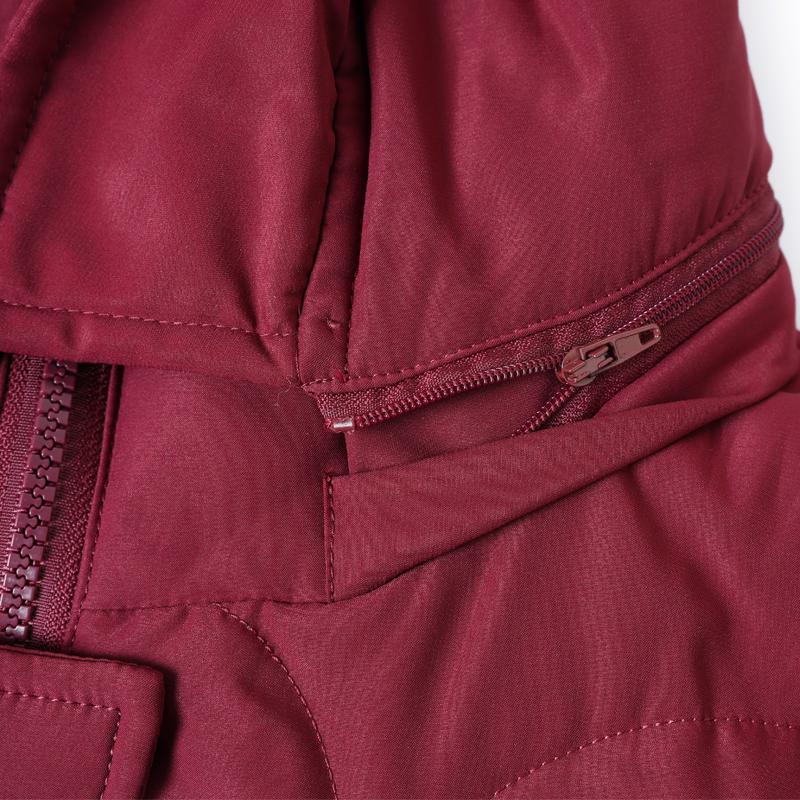 Real Fur Collar Middle Age Women's Winter Down Jackets Hooded Plus Size Thick Down Coats Woman Outerwears