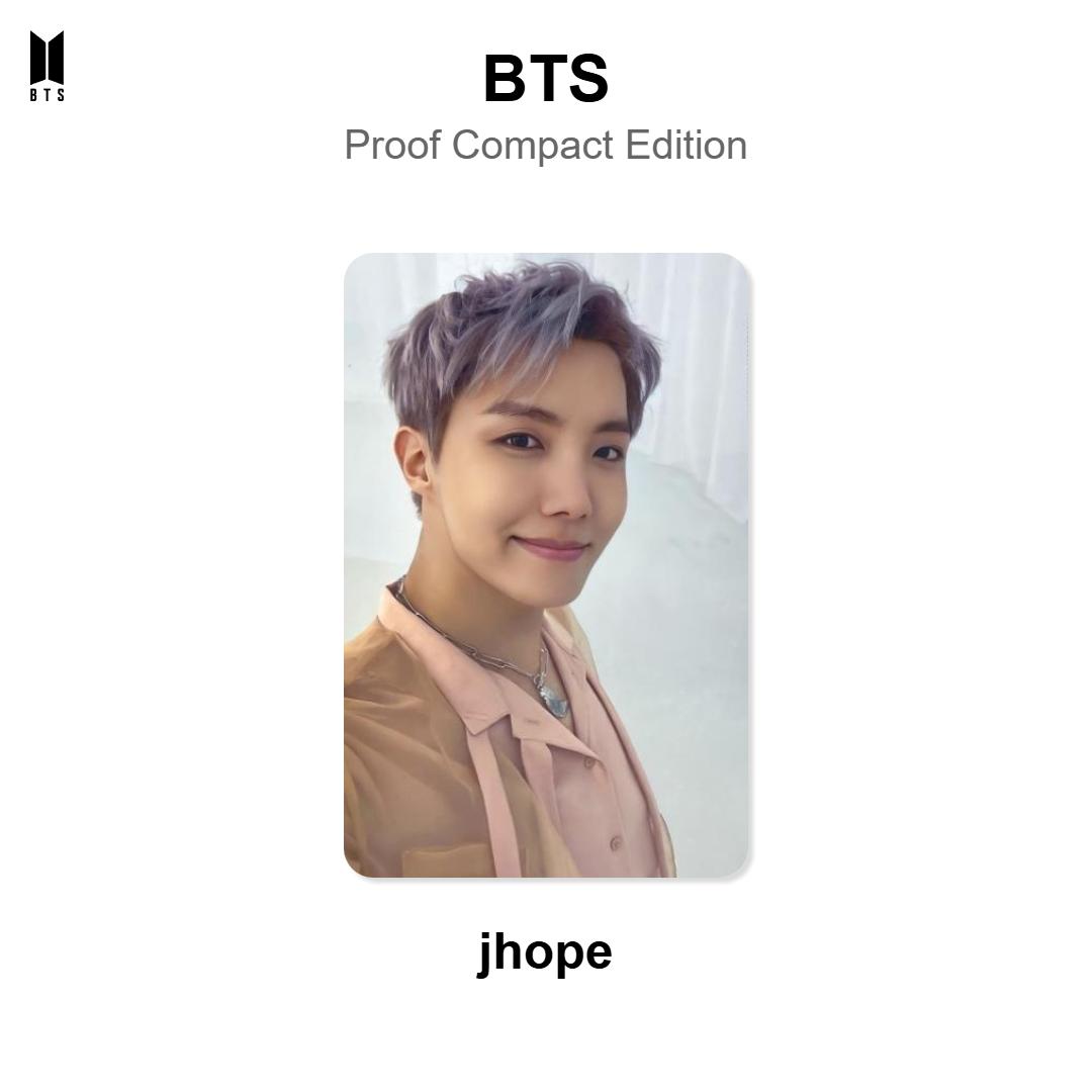 BTS Proof Compact Edition Official Photocard J-Hope