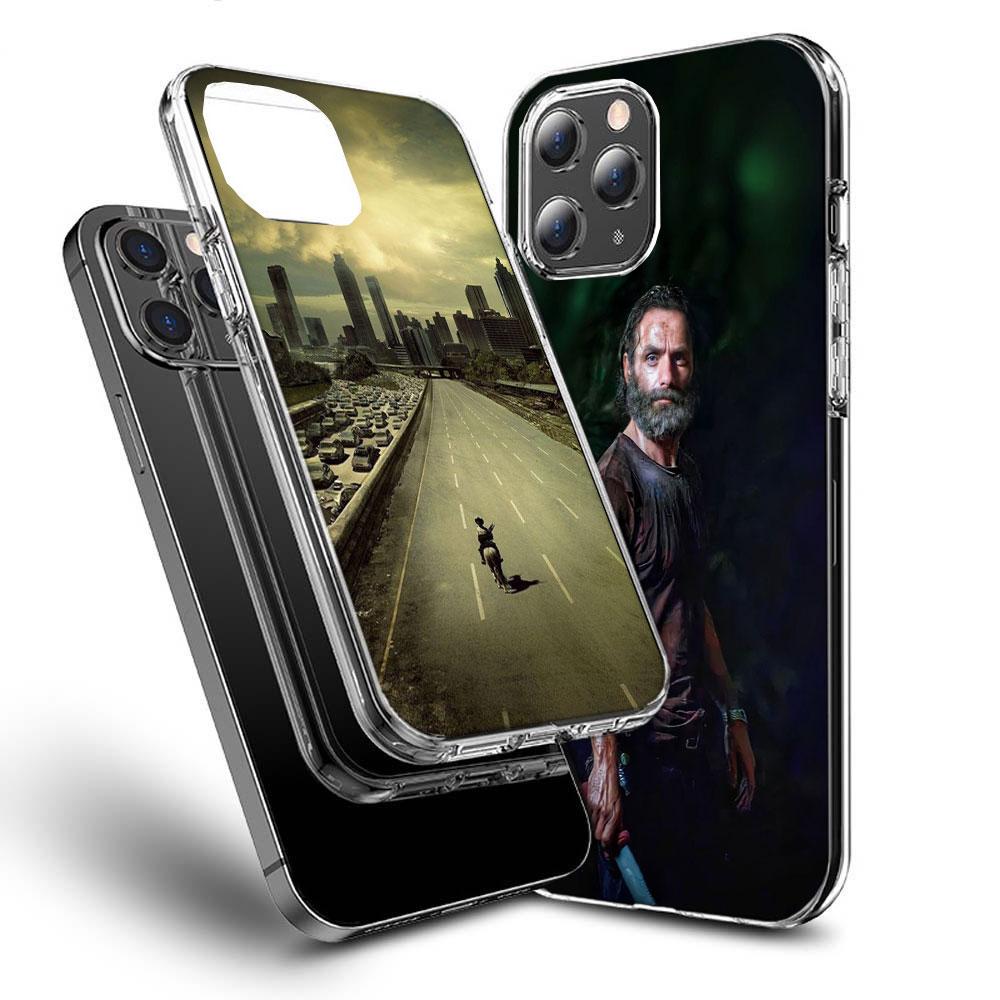 Horrible The Walking Dead Phone Case For Apple Iphone 16E Capa 15+ 14 Plus 17 Air 16 Pro Max 12 Pro Cute 13 Mini Co