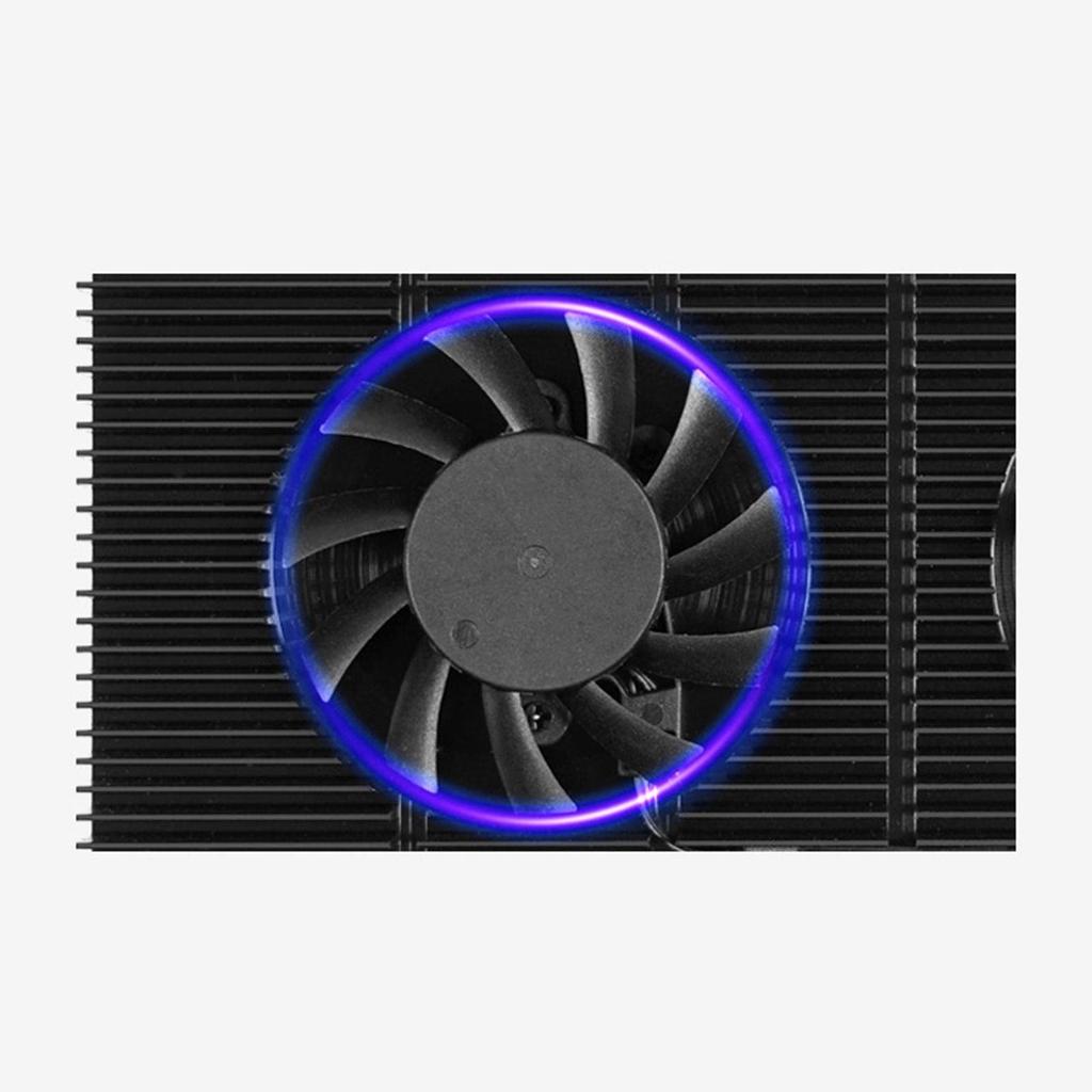 IPOTCH GPU Backplate Radiator Heatsink Memory Cooling Fan Adjustable Speed for RTX 15mm Thick 3090, 3080, 3070,
