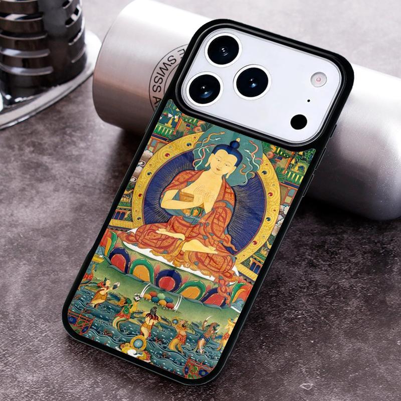 Shakyamuni Buddha Soft Phone Case For iPhone 17,16e,15,14,13,12,11,Mini,Pro,MAX Soft Silicone Cover