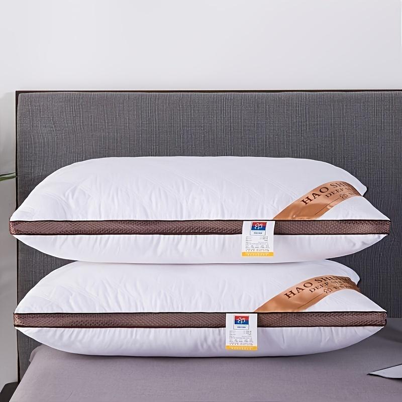 Gestepptes Kissen zum Schlafen, weiches Kissen für Schlafzimmer, Gästezimmer, Bettwäsche für Hotel, 1 Stück