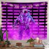Astronaut Planet Galaxy Space Tapestry Psychedelic Nebula Space Wall Hanging Bedroom e-Sports Room Decoration